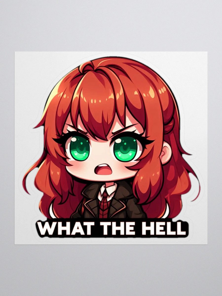 BunnyVA What The Hell Sticker product image (1)