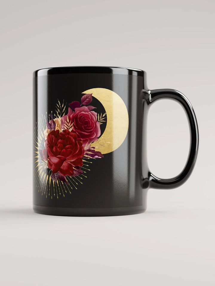 Goddess Golden Moon and Roses in Black product image (2)