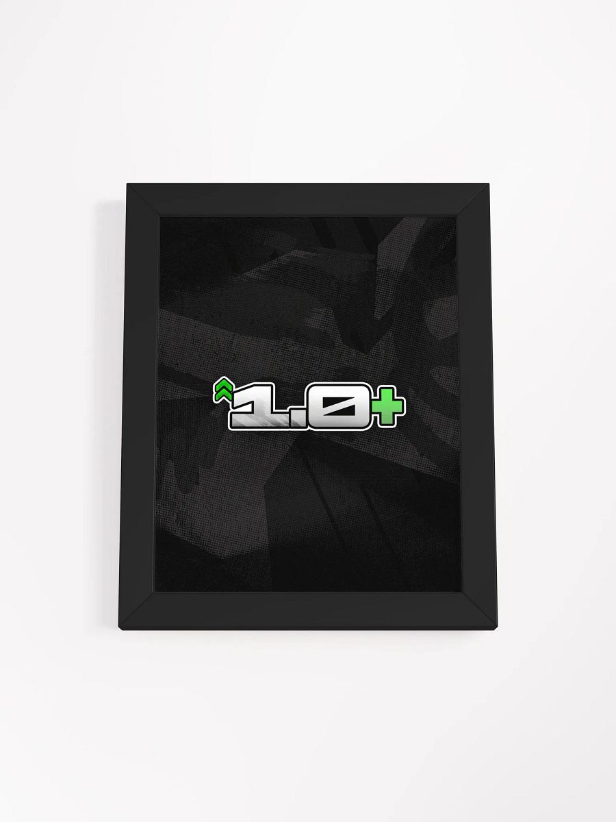 1.0+ Framed Poster product image (2)