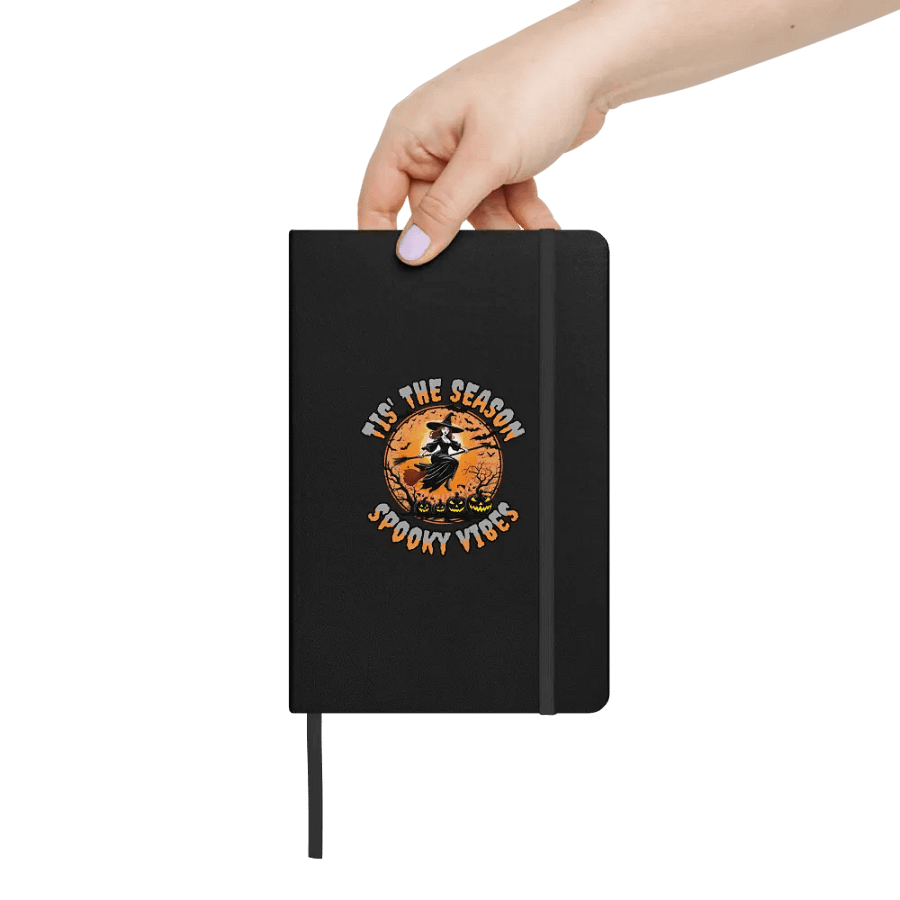 Tis The Season Spooky Vibes Hardcover Notebook product image (6)