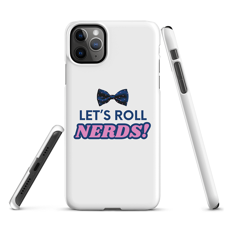 Let's Roll Nerds! Bow Tie Phone Case product image (2)
