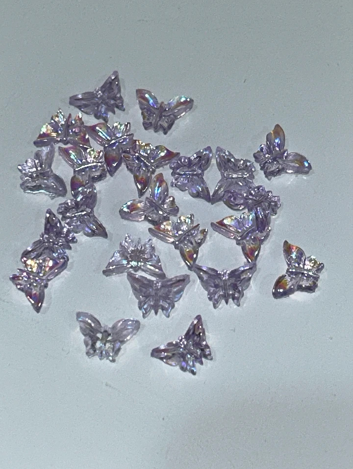 Purple Pearl Mini Butterflies product image (1)