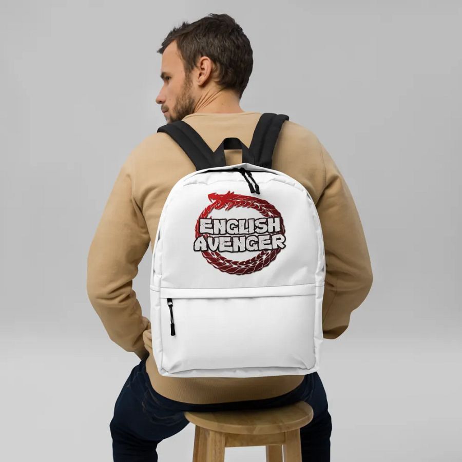 English Avenger Logo Backpack product image (9)