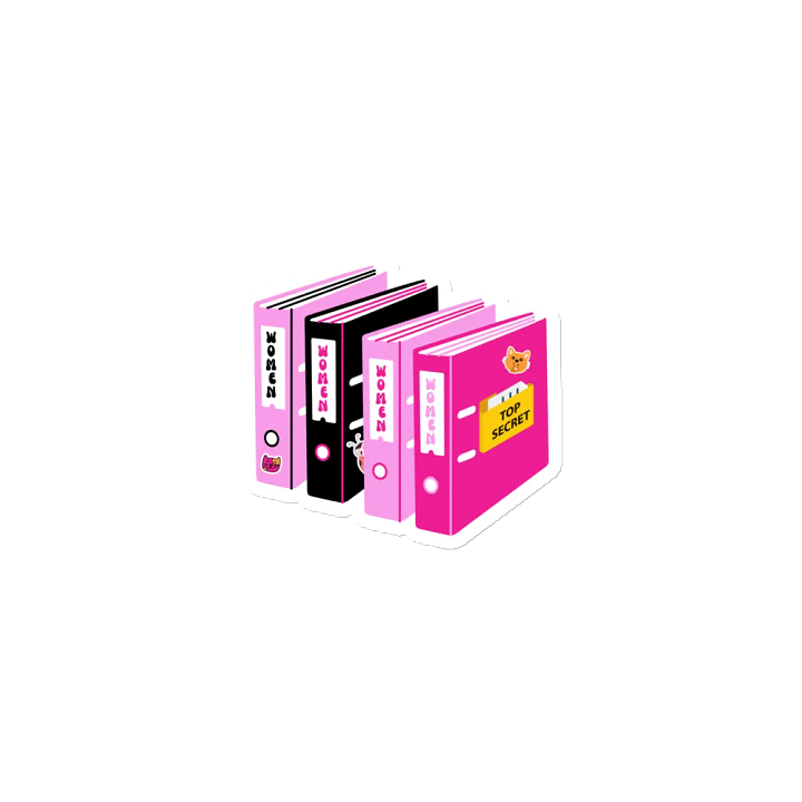 Binders of Woman Magnet product image (1)
