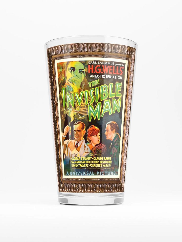 saturday afternoon pint glass: now you see me now you don't product image (1)