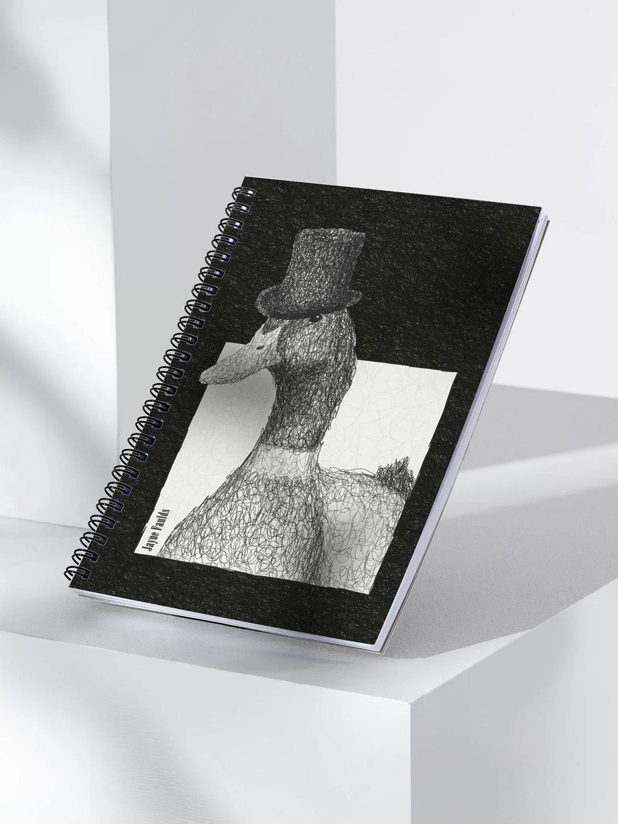 Feathered Gentleman Notebook product image (3)