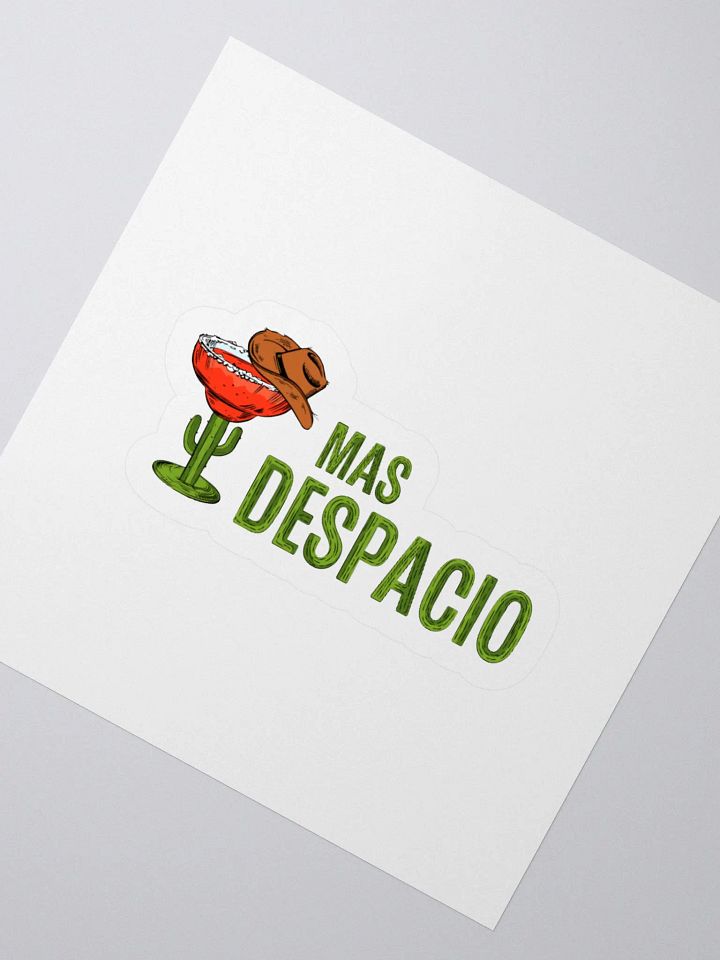 Mas Despacio Sticker product image (6)