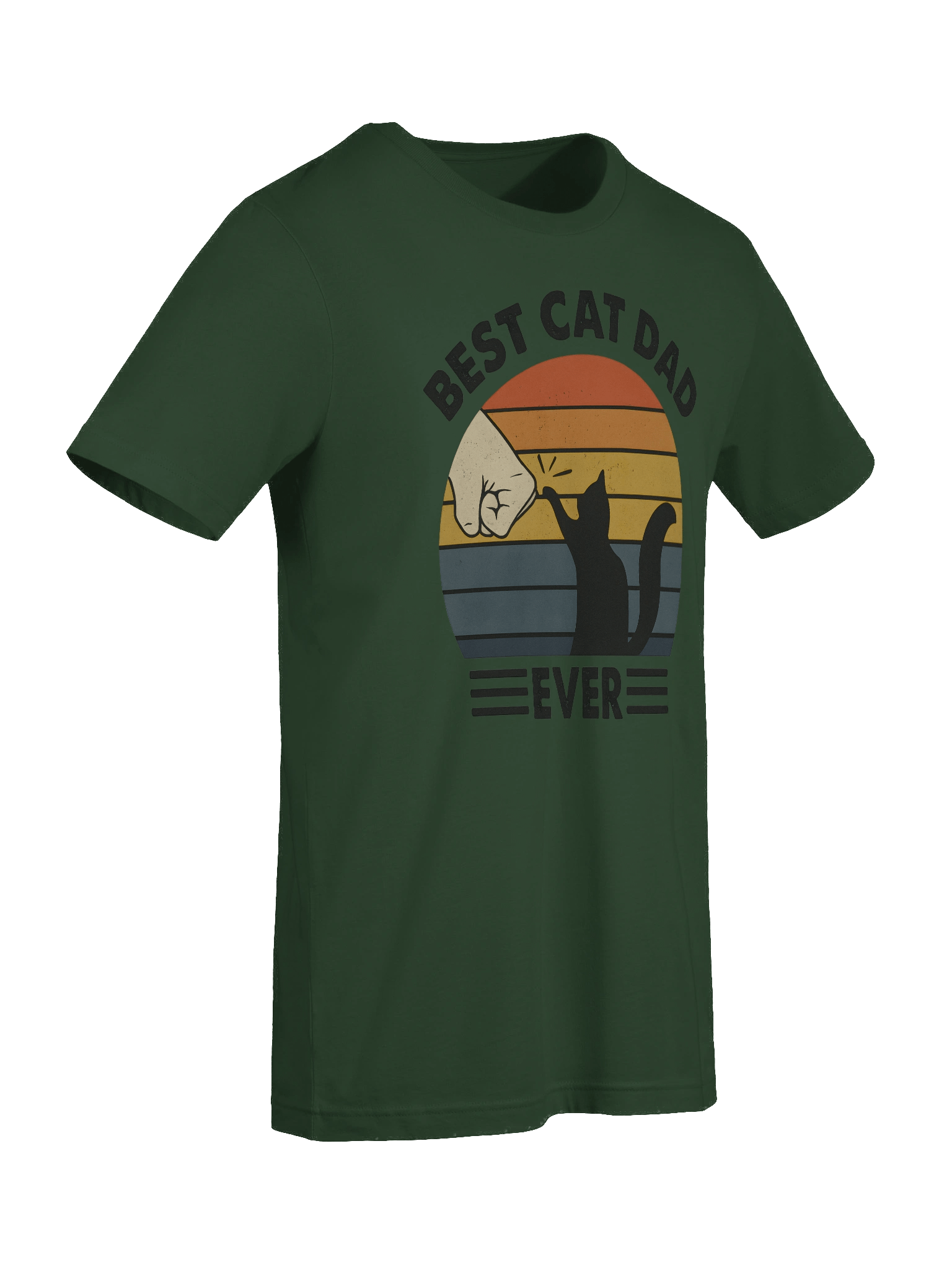 Best Cat Dad Ever T-Shirt | Funny Big Brother Shirt Gift for Cat Lovers & Pet Dads product image (9)