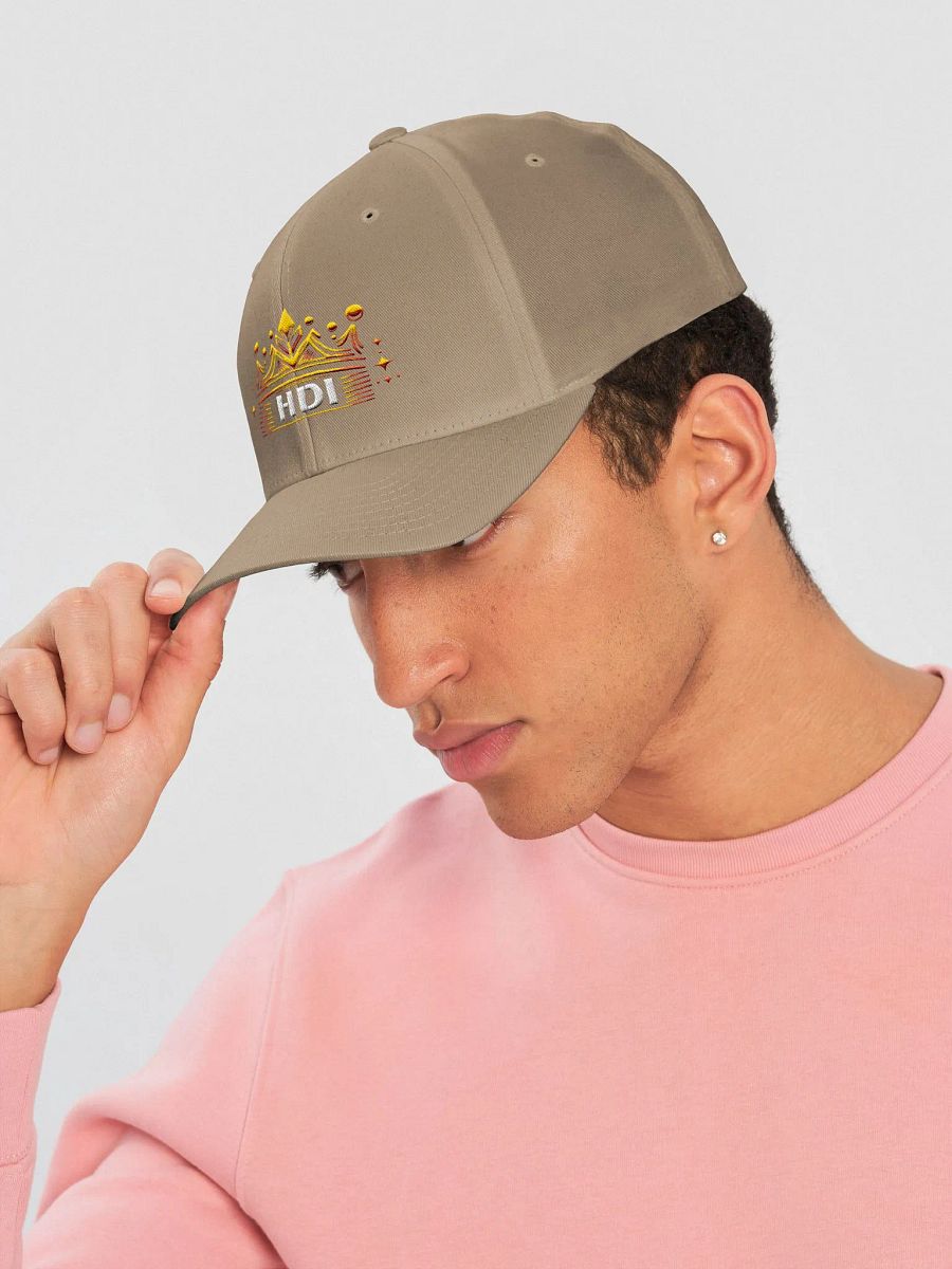 HDI Gold Crown - Flexfit Structured Fitted Hat product image (5)