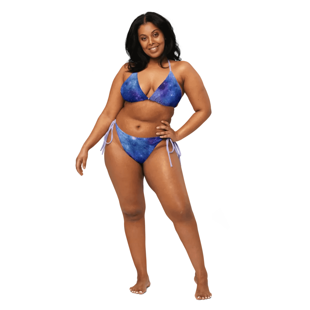 Galaxy string bikini {wisteria} product image (1)