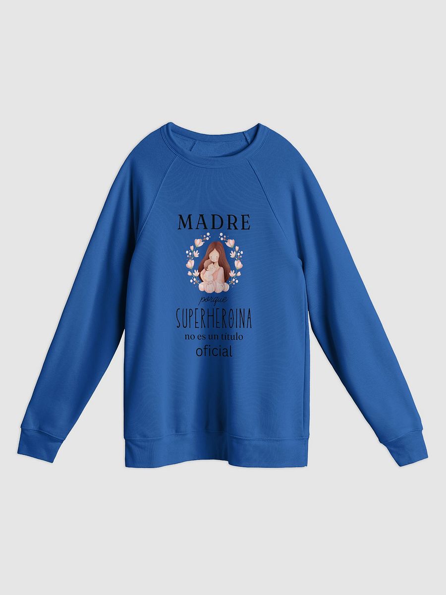 Mothers day Design Madre Porque Superheroina no es un titulo oficial Long Sleeve product image (1)