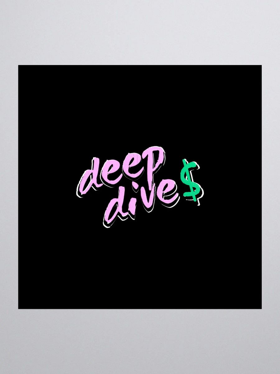 the deep dive$ sticker. product image (3)
