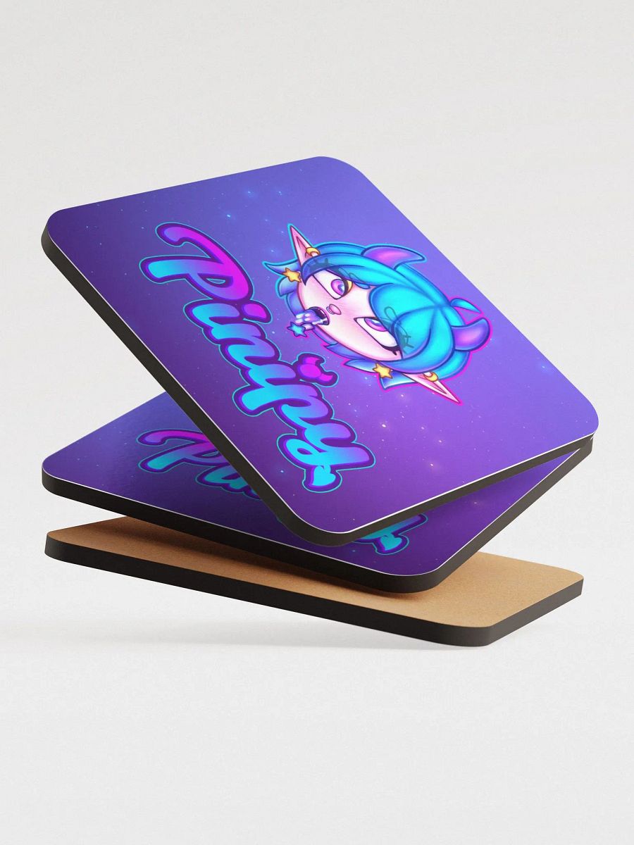 Pinipy Graphic Glossed Cork Coaster product image (4)