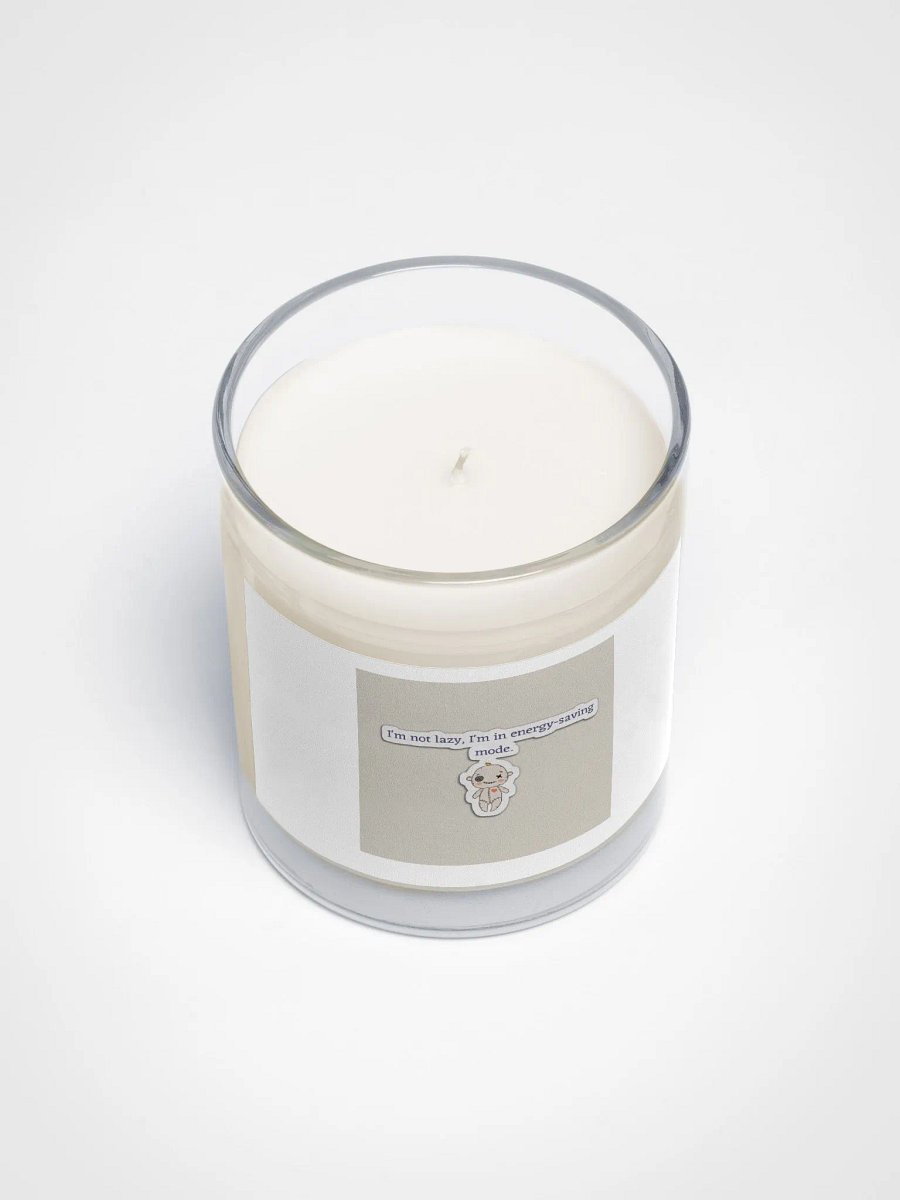 I'm not lazy. I'm in energy saving mode candle. product image (3)