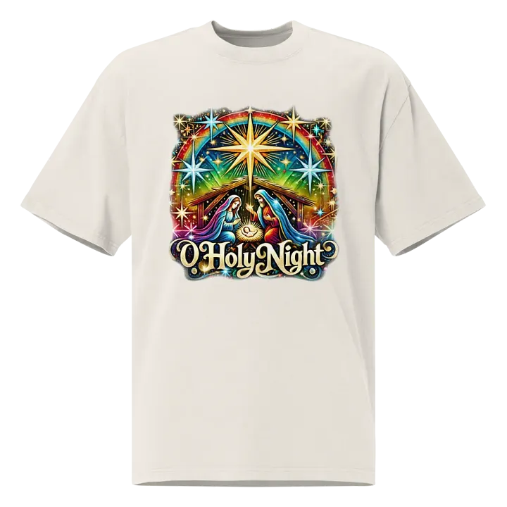 O Holy Night Oversized T-Shirt product image (1)