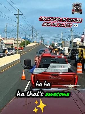 Replying to @patrickjunge3 I promise not to post yours 👀🫣🤣#fyp #foryoupage #truckdriver #dashcam #driving #commentary #NJ #funny #daily #Live #YT #livestream #LBI #watching 