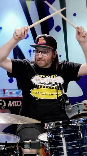@seawayband the biggest vibe the could vibe #drums #drummer #drumming #bigvibe #drummersofinstagram