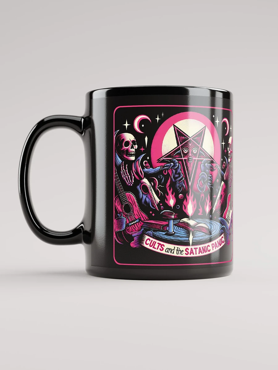Cults and The Satanic Panic Pink Alter Coffee Mug - Black product image (3)