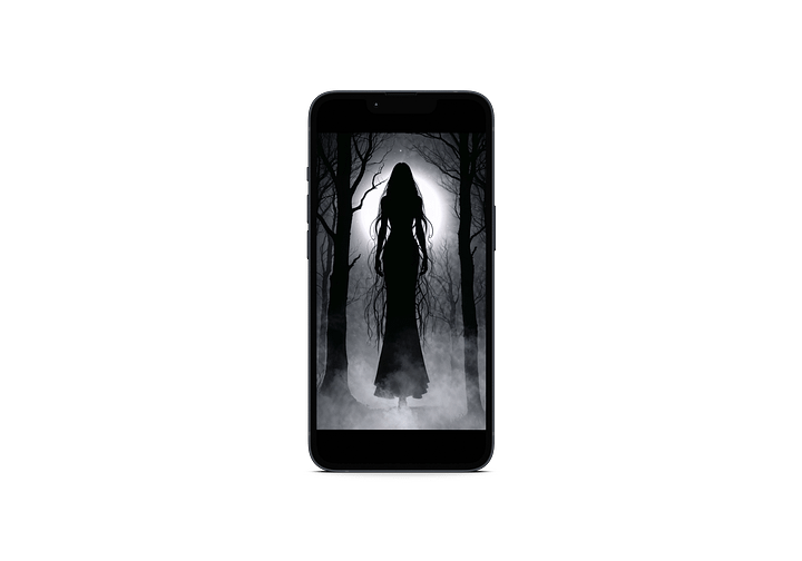 Moonlit Apparition Phone Wallpaper product image (1)