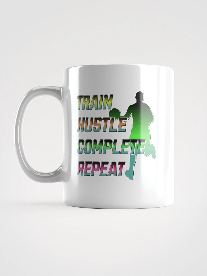 Train Hustle Complete Repeat Basketball Mug product image (1)