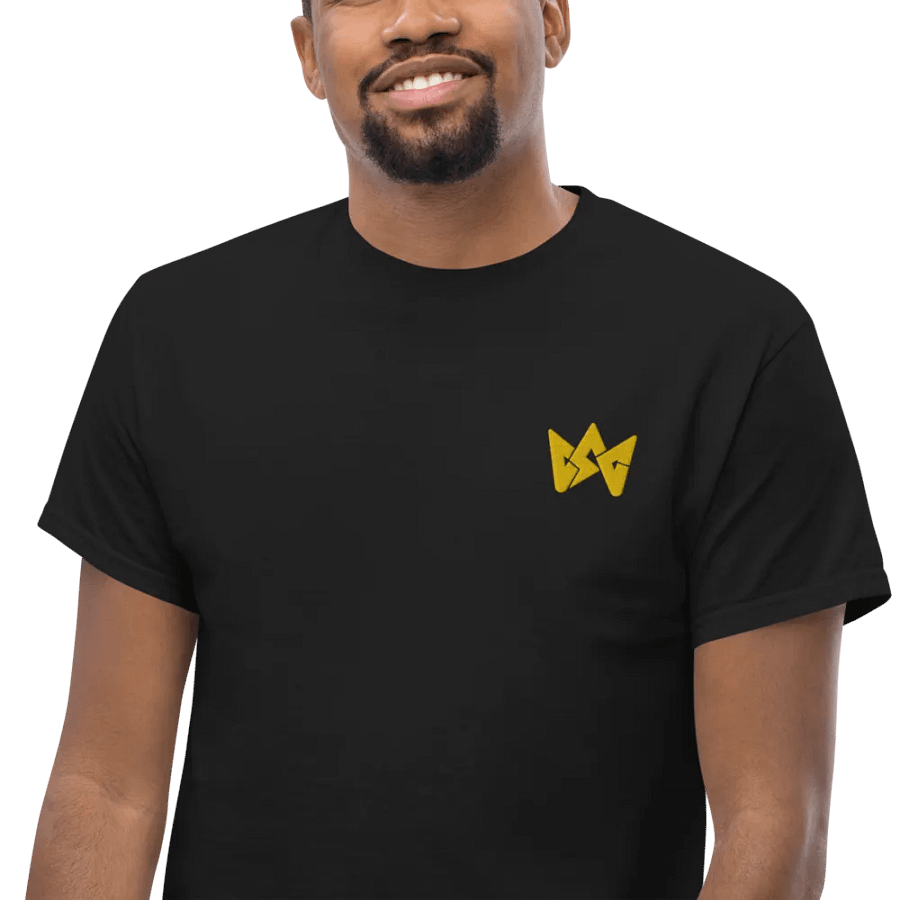 CSG Heavyweight T-Shirt Embroidered (Unisex) - Gold Logo product image (5)