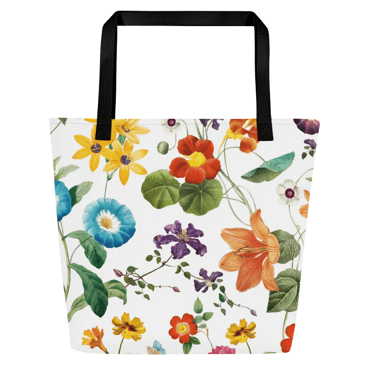 "Exotic Blooms" Tote Bag product image (1)
