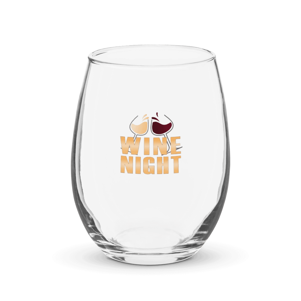 Wine Night Stemless Wine Glass product image (1)