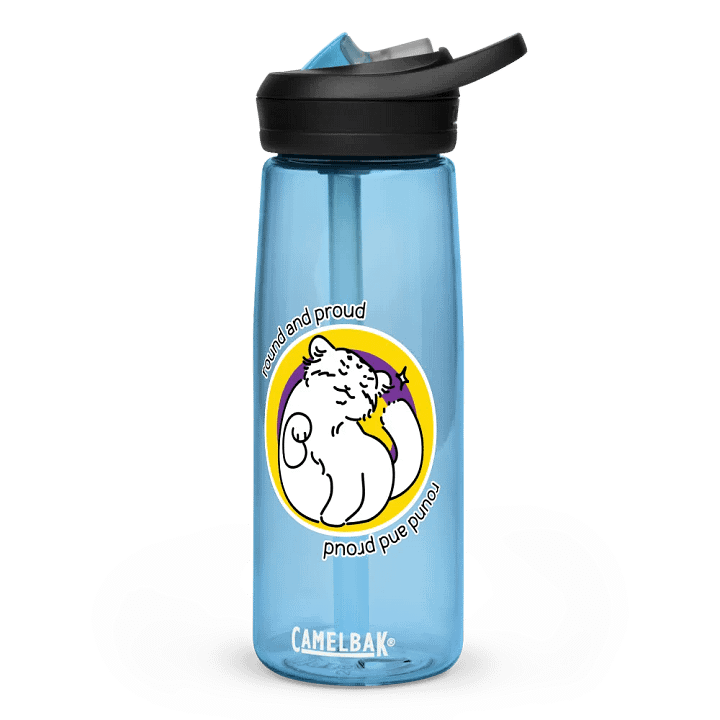 Round and Proud Manul Pride Intersex Version - CamelBak Bottle product image (4)