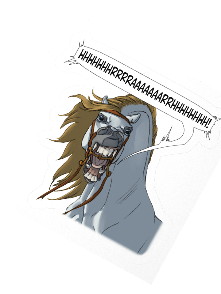 Aspa HRAAARH Sticker product image (2)