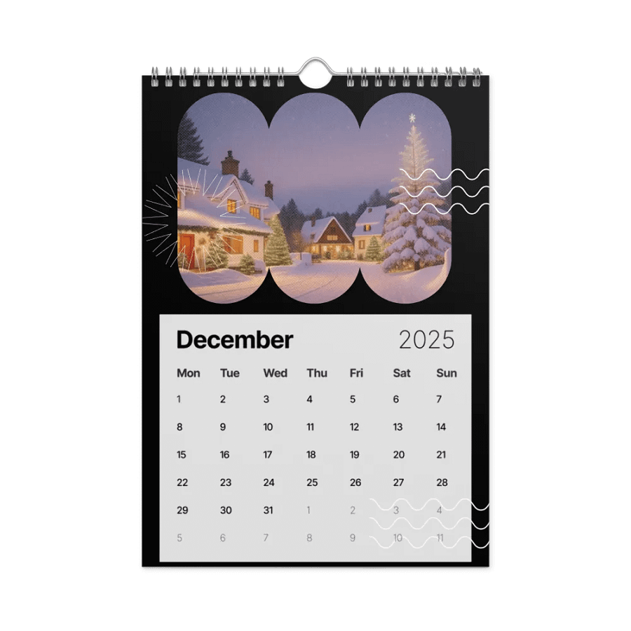 SEASONAL NATURE WALL CALENDAR 2025 product image (4)
