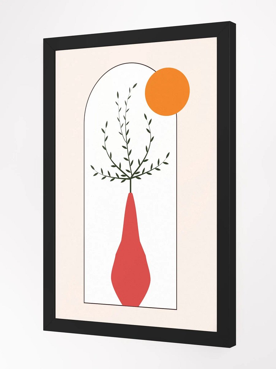 Sunset Vase Framed Matte Poster product image (7)
