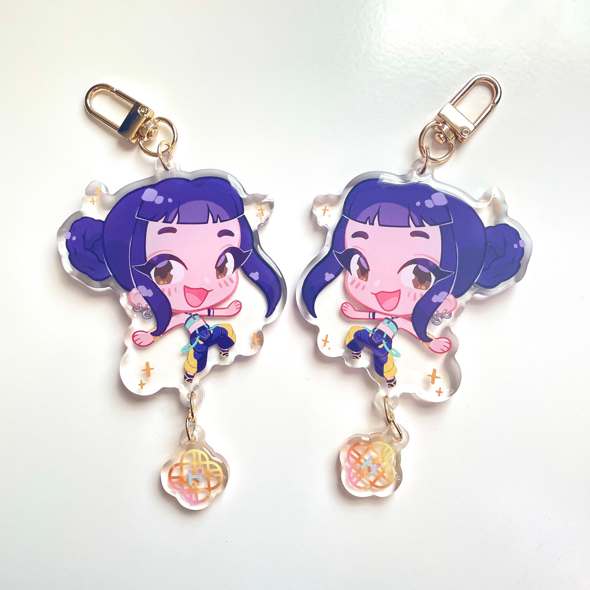 ZOEY Kpop Demon Hunter Acrylic Keychain product image (2)