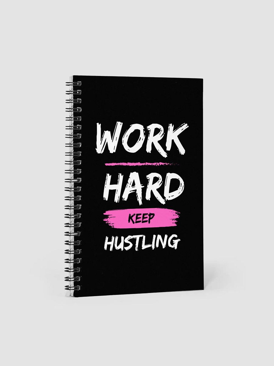 Work Hard Motivation Spiral Notebook product image (1)