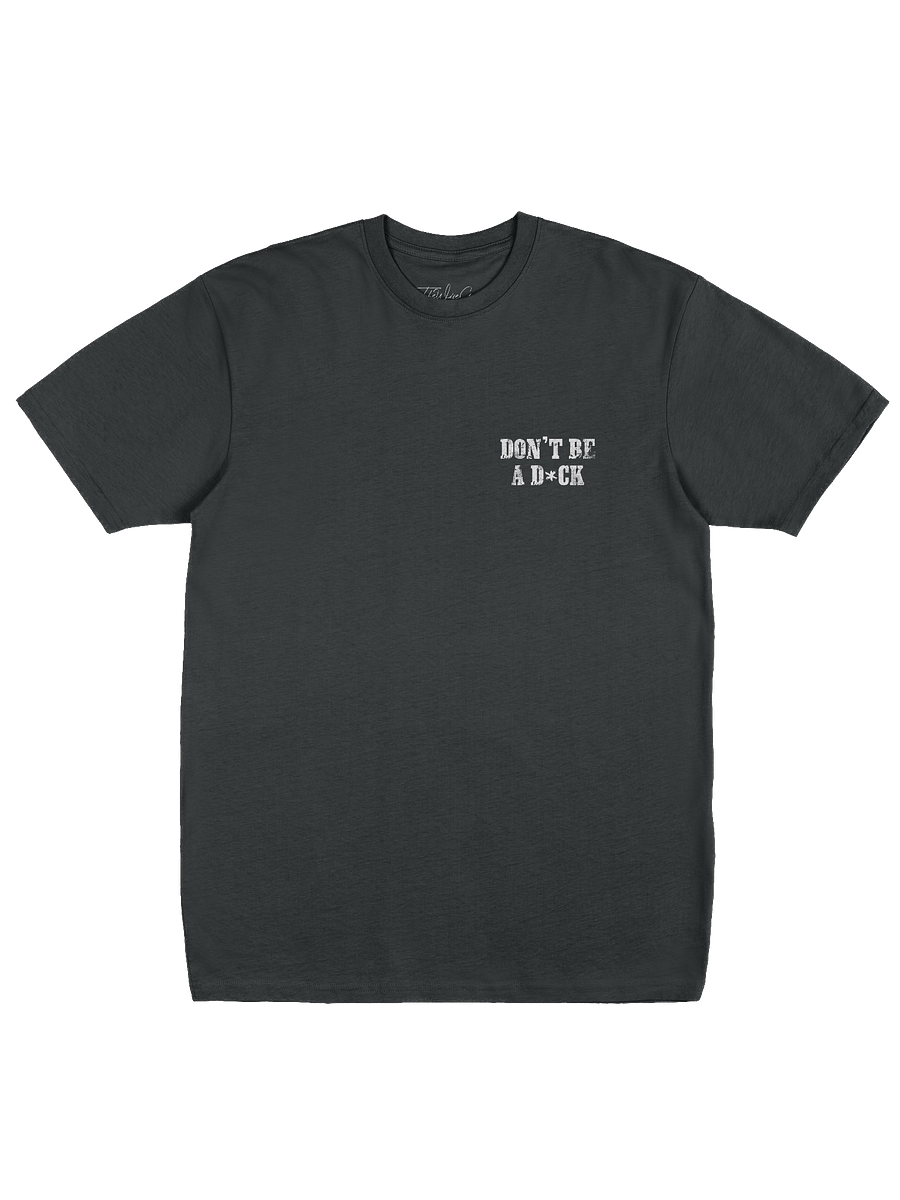 Don't Be A D*ck Black Tee product image (4)