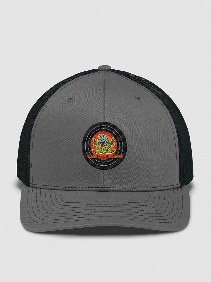 RADIO PIRATON TRUCKER HAT (Black Mesh) product image (1)