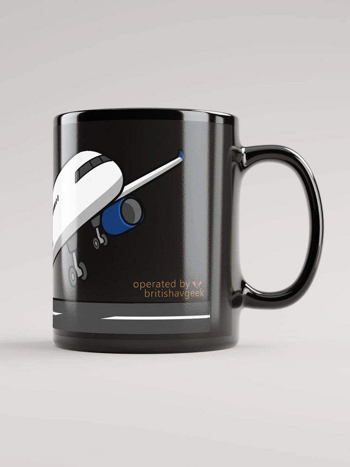 Hard Landing Black Mug product image (1)
