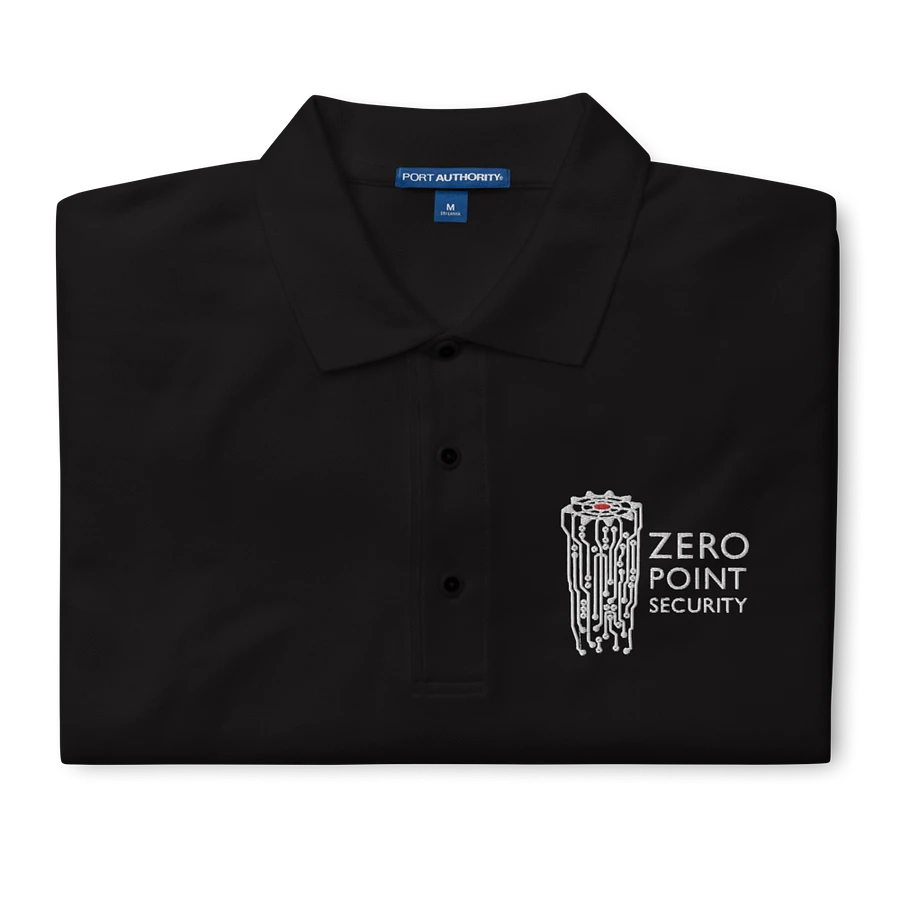 Zero-Point Polo Shirt (Black) product image (8)
