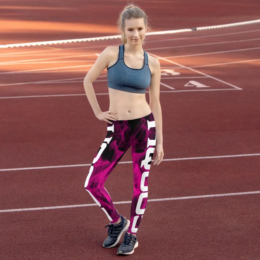 HempQuarters Pink Smoke Leggings product image (11)