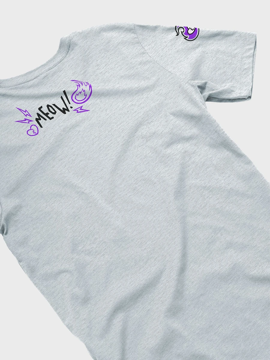 Heartbreaker Virtual Meow // T-Shirt - Purple - Light Mode product image (4)