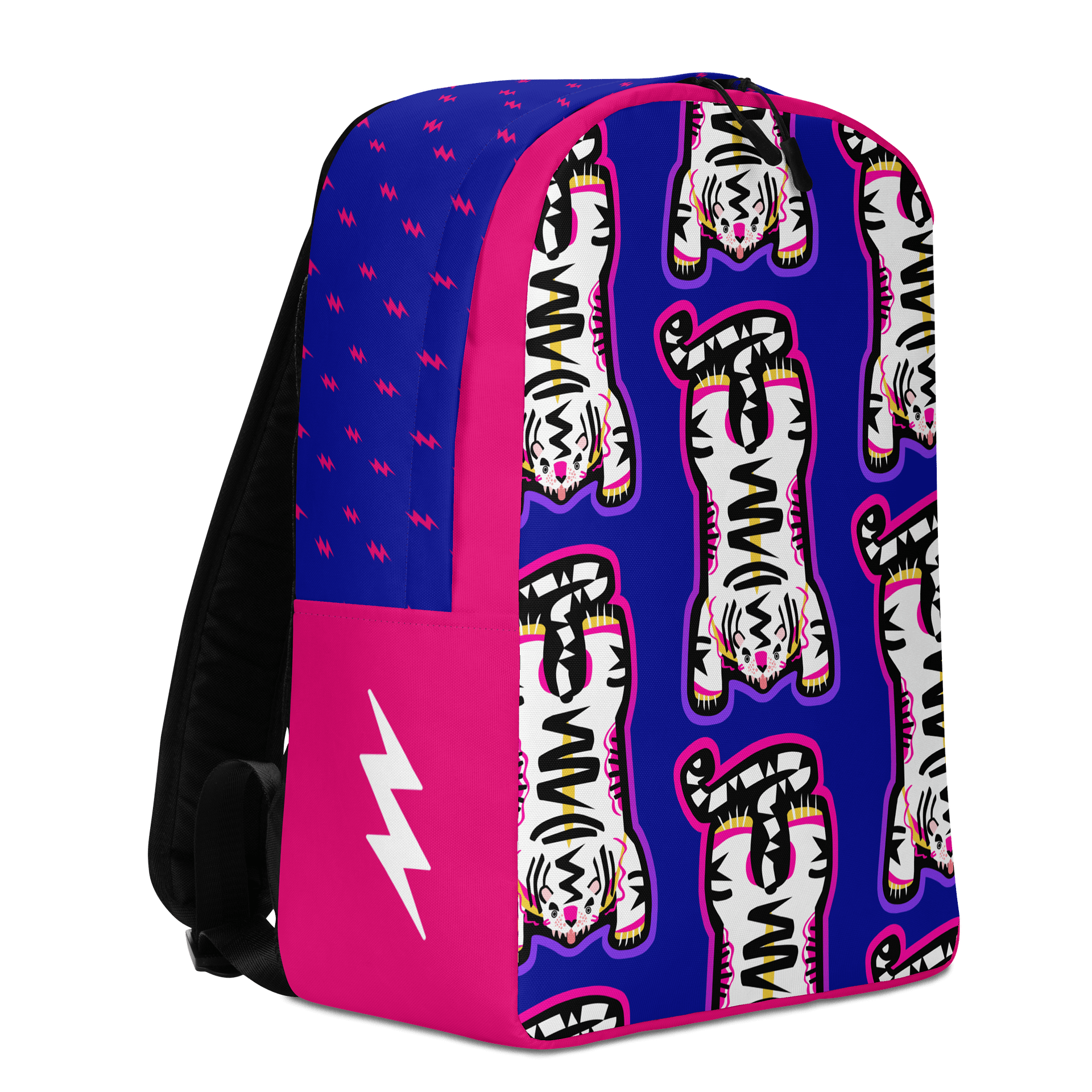 Pink & White Tiger Backpack - Electric Tiger Club product image (4)
