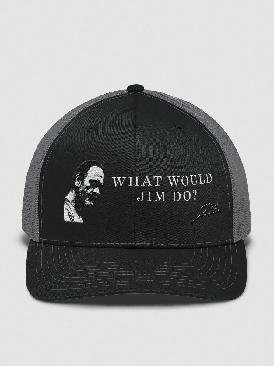What Would Jim Do Trucker Hat product image (1)