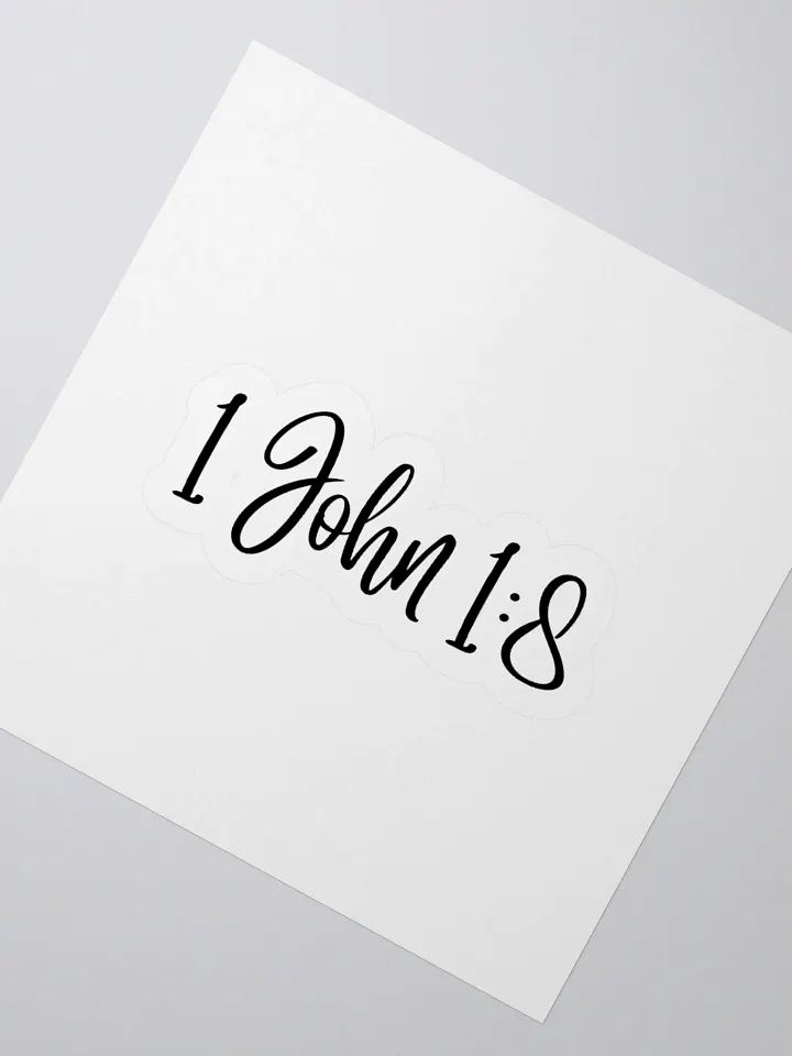 1 John 1:8 product image (6)
