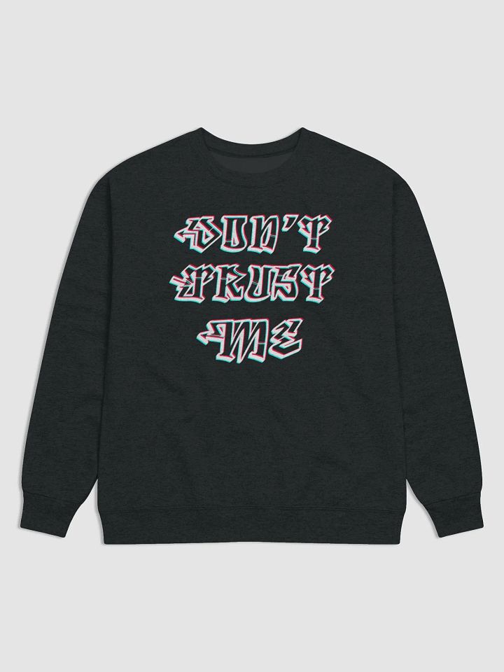 Trippy 3D Don't Trust Me Sweater product image (1)