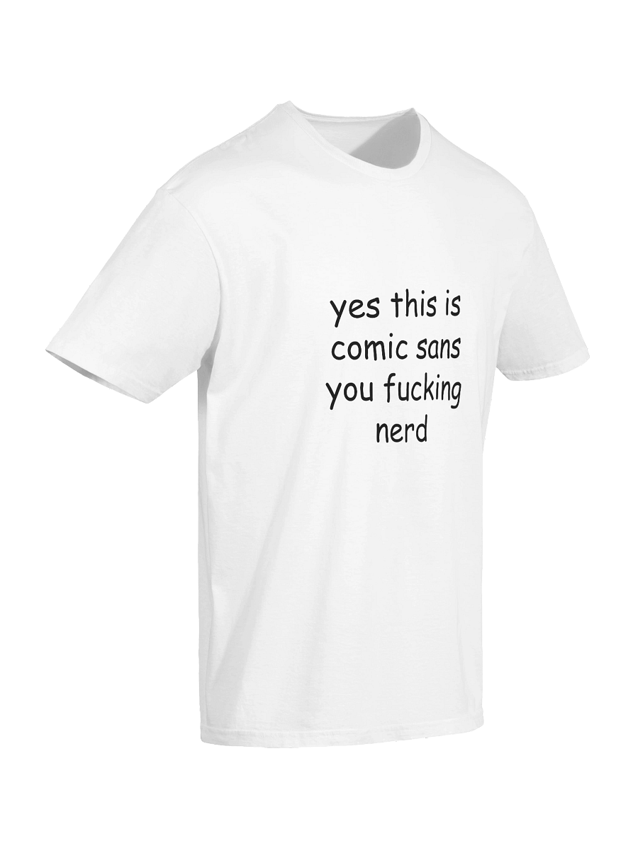 comic sans t-shirt product image (6)