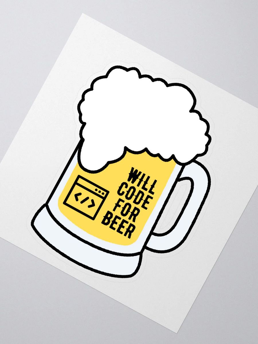 Code for Beer Sticker product image (1)
