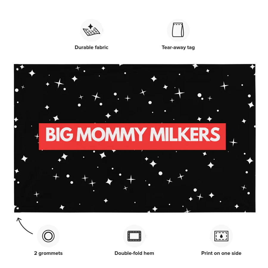 BLP 'Big Mommy Milkers' Flag product image (3)