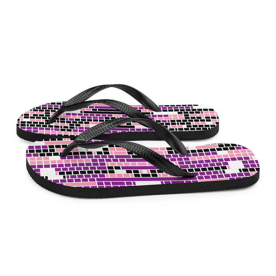 Abstract Harmony Custom Flip-Flops product image (5)