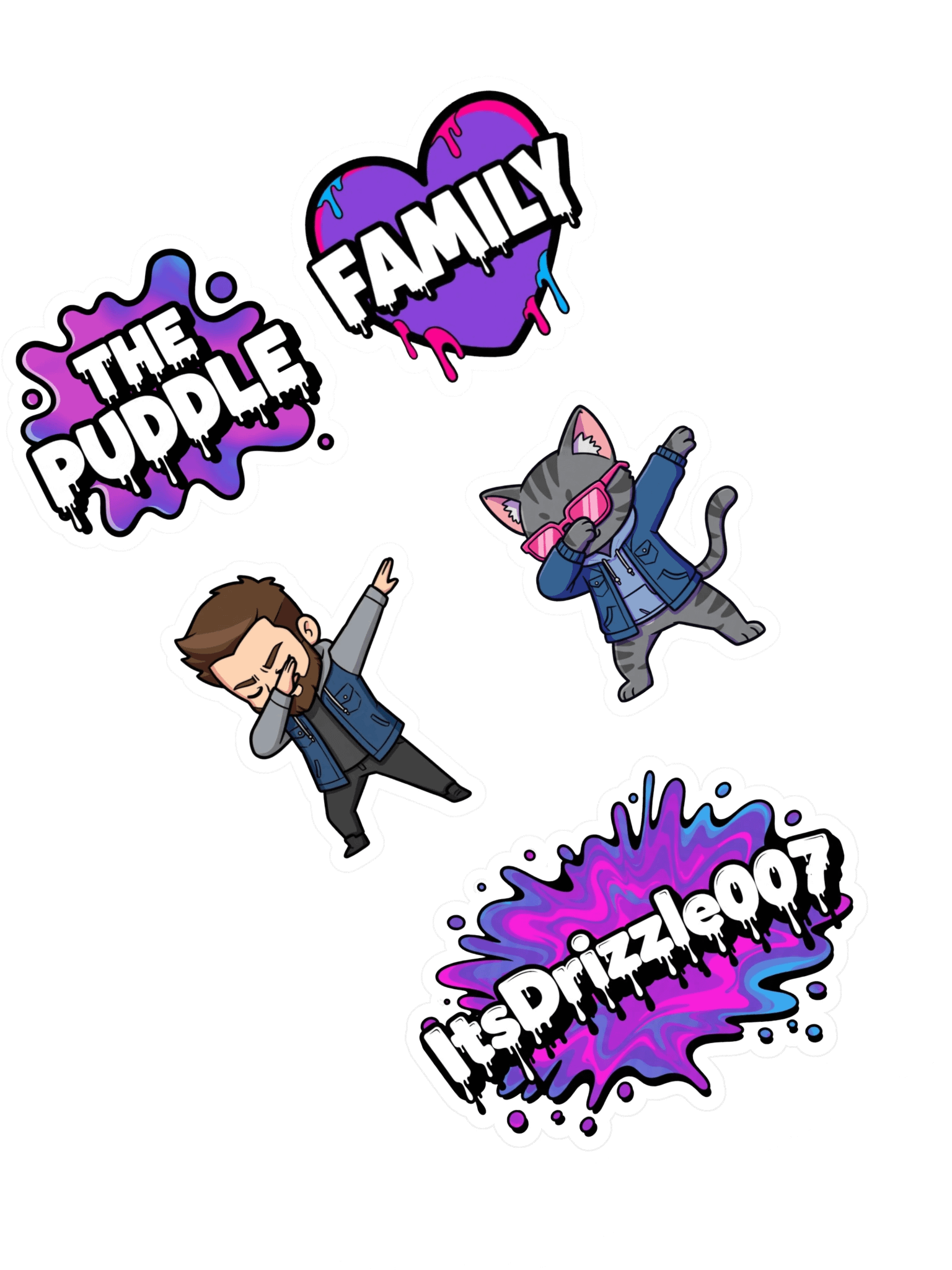 ItsDrizzle007 Sticker Pack product image (1)