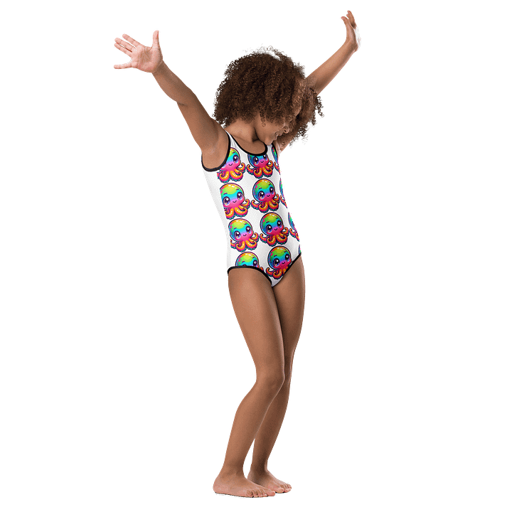 Rainbow Octo-Fun All-Over Print Kids Swimsuit product image (1)