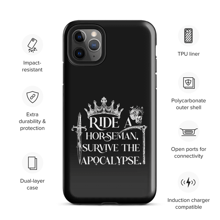 Ride a Horseman iPhone Case product image (2)